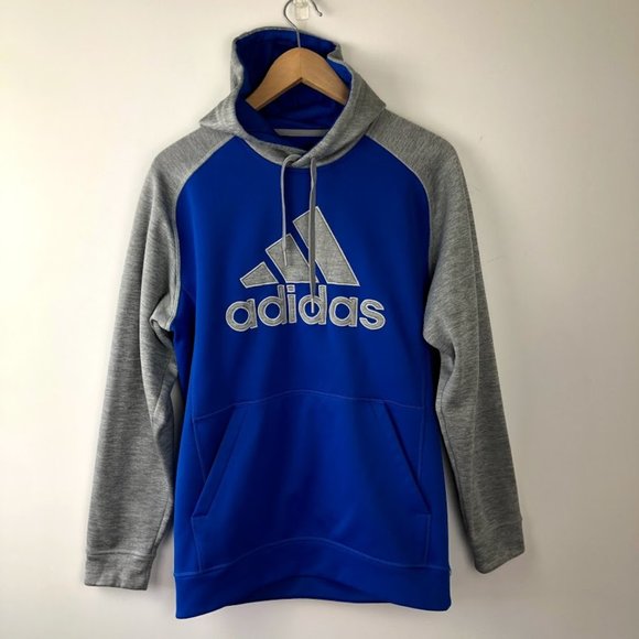 adidas hoodie trefoil blue adidas hoodie trefoil blue